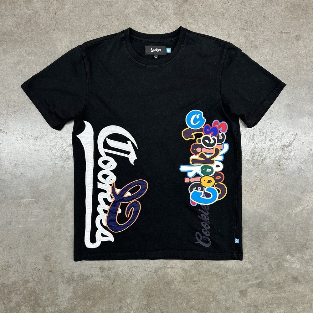 Cookies Infamous‎ Black Jersey T Shirt Men's Size Small